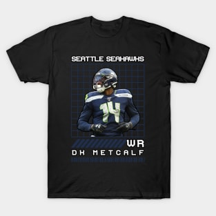 DK METCALF - WR - SEATTLE SEAHAWKS T-Shirt